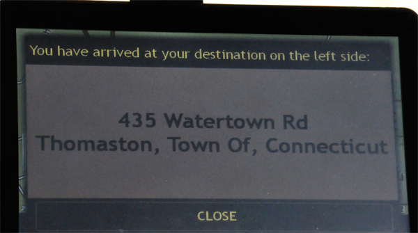 GPS address of Branch Brook Campground